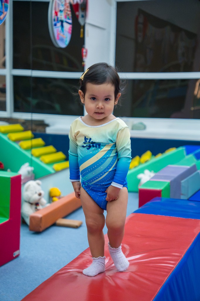 Alumna con leotardo Fly Gym