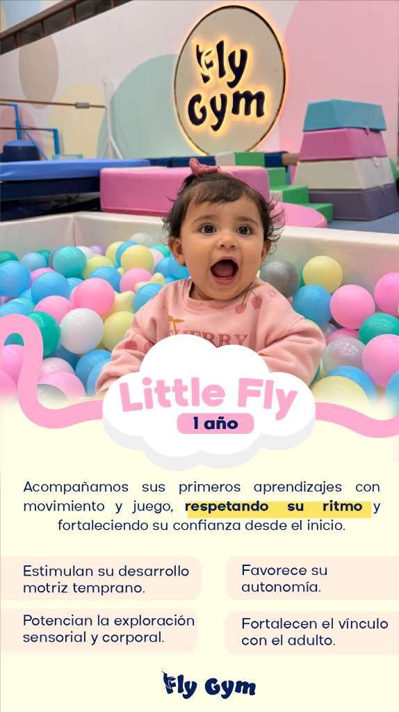 Little Fly, programa de gimnasia desde 1 año